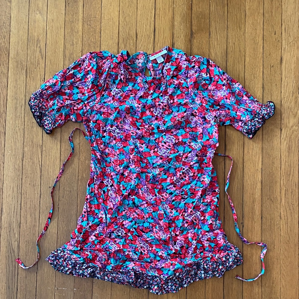 Target Rixo floral mini dress